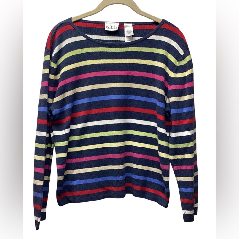 Vintage Villager Sport Mid Weight Sweater from Liz Claiborne Multi. Size Medium